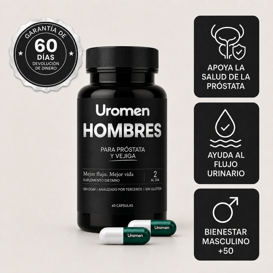 Fórmula Avanzada para Próstata | 6 Activos en 1 Cápsula por Día