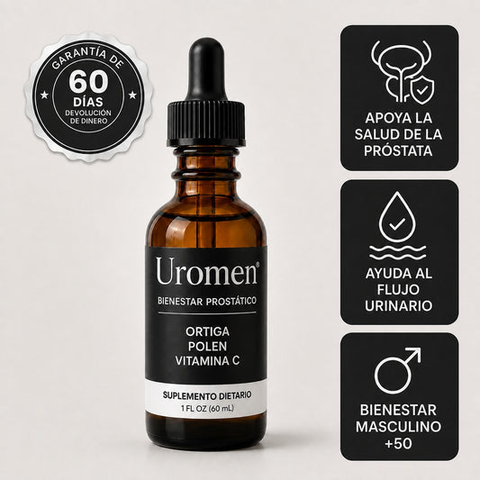 Bienestar urinario y sexual masculino, todos los días